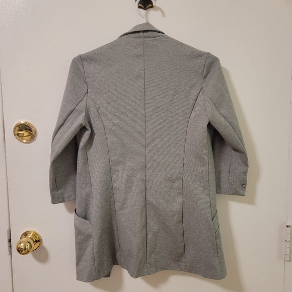 XS Grey Dynamite Fitted Blazer - Picture 3 of 4